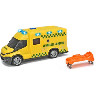 Dickie Toys Iveco Daily Ambulans ONE SIZE Yellow ONE SIZE Dickie Toys Iveco Daily Ambulans ONE SIZE Yellow ONE SIZE