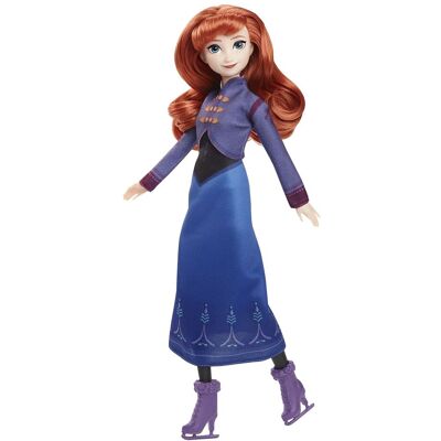 Disney Ice-Skating Anna Fashion Doll With Skates & Shoes Inspired By Frozen: Winter Festival ONE SIZE Patterned ONE SIZE Disney Ice-Skating Anna Fashion Doll With Skates & Shoes Inspired By Frozen: Winter Festival ONE SIZE Patterned ONE SIZE