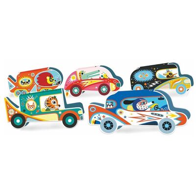 Djeco Vroom ONE SIZE Patterned ONE SIZE Djeco Vroom ONE SIZE Patterned ONE SIZE