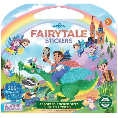 Eeboo Sticker Book - Fairytales ONE SIZE Patterned ONE SIZE Eeboo Sticker Book - Fairytales ONE SIZE Patterned ONE SIZE