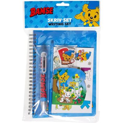 Euromic Bamse, Skrivesæt M/Multi-Col-Pen ONE SIZE Blue ONE SIZE Euromic Bamse, Skrivesæt M/Multi-Col-Pen ONE SIZE Blue ONE SIZE