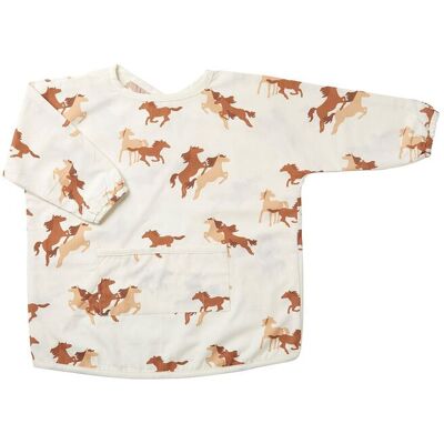 Fabelab Craft Smock - Wild At Heart WEAR 1-3Y Cream WEAR 1-3Y Fabelab Craft Smock - Wild At Heart WEAR 1-3Y Cream WEAR 1-3Y