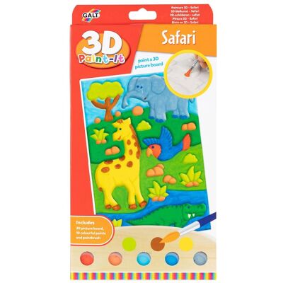 Galt 3D Paint-It Safari ONE SIZE Patterned ONE SIZE Galt 3D Paint-It Safari ONE SIZE Patterned ONE SIZE