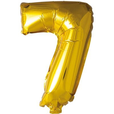 Joker Foil Balloon Number 7 Gold 86 Cm 86 cm Gold 86 cm Joker Foil Balloon Number 7 Gold 86 Cm 86 cm Gold 86 cm