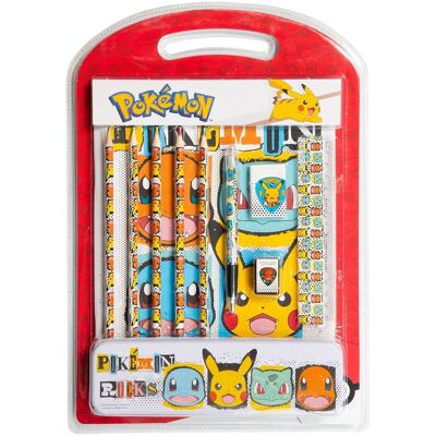 Joker Pokemon Stationery Set W Pencil Case ONE SIZE Patterned ONE SIZE Joker Pokemon Stationery Set W Pencil Case ONE SIZE Patterned ONE SIZE