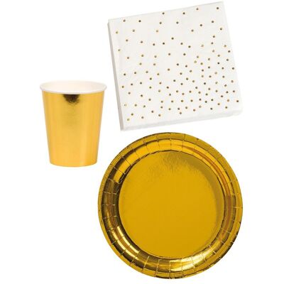 Joker Gold Party Pack ONE SIZE Patterned ONE SIZE Joker Gold Party Pack ONE SIZE Patterned ONE SIZE