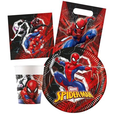 Joker Spiderman Party Pack ONE SIZE Patterned ONE SIZE Joker Spiderman Party Pack ONE SIZE Patterned ONE SIZE