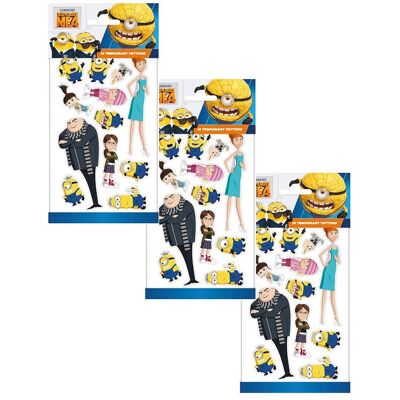 Joker Tattoos Despicable Me ONE SIZE Patterned ONE SIZE Joker Tattoos Despicable Me ONE SIZE Patterned ONE SIZE