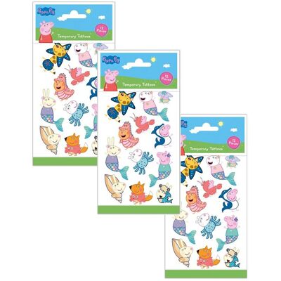 Joker Tattoos Peppa Pig ONE SIZE Patterned ONE SIZE Joker Tattoos Peppa Pig ONE SIZE Patterned ONE SIZE