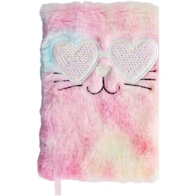 Joker Fluffy Notebook Cat ONE SIZE Patterned ONE SIZE Joker Fluffy Notebook Cat ONE SIZE Patterned ONE SIZE