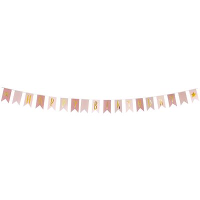 Jabadabado Rosa Fødselsdag Banner Jabadabado Rosa Fødselsdag Banner