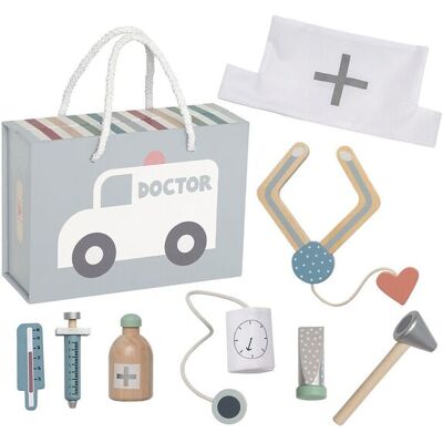 JaBaDaBaDo Doctor's Bag Grey ONE SIZE Patterned ONE SIZE JaBaDaBaDo Doctor's Bag Grey ONE SIZE Patterned ONE SIZE