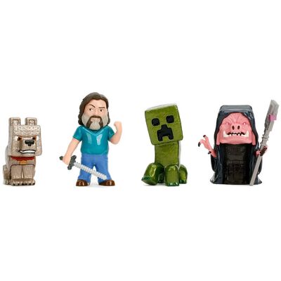 Jada Toys A Minecraft Movie 4-Pack Figures, 2,5" ONE SIZE Patterned ONE SIZE Jada Toys A Minecraft Movie 4-Pack Figures, 2,5" ONE SIZE Patterned ONE SIZE