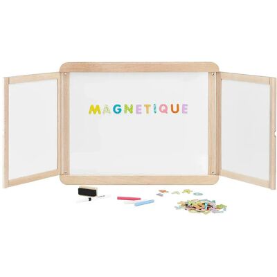 JeuJura Blackboard - Magnetic Wall Triptych 113 Cm ONE SIZE White ONE SIZE JeuJura Blackboard - Magnetic Wall Triptych 113 Cm ONE SIZE White ONE SIZE