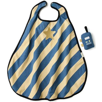 Kid's Concept Police Patrol Dress-Up ONE SIZE Blue ONE SIZE Kid's Concept Police Patrol Dress-Up ONE SIZE Blue ONE SIZE