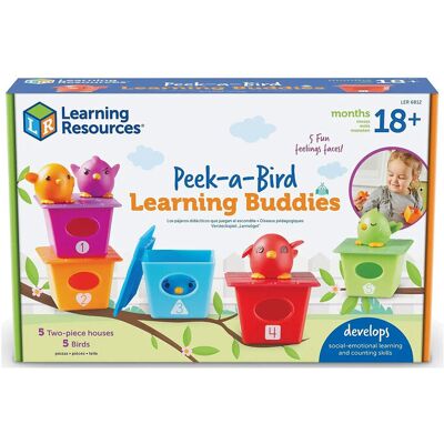 Learning Resources Peek-A-Bird Learning Buddies ONE SIZE Patterned ONE SIZE Learning Resources Peek-A-Bird Learning Buddies ONE SIZE Patterned ONE SIZE