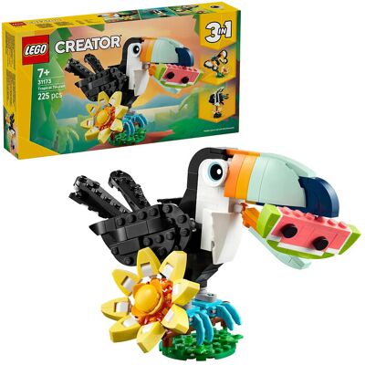 Lego Vilde Dyr: Tropisk Tukan 31173 ONE SIZE Patterned ONE SIZE Lego Vilde Dyr: Tropisk Tukan 31173 ONE SIZE Patterned ONE SIZE