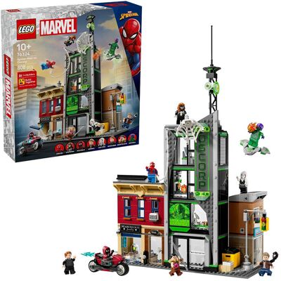 Lego Marvel Spider-Man Vs. Oscorp, Kids’ Super Hero 76324 ONE SIZE Patterned ONE SIZE Lego Marvel Spider-Man Vs. Oscorp, Kids’ Super Hero 76324 ONE SIZE Patterned ONE SIZE