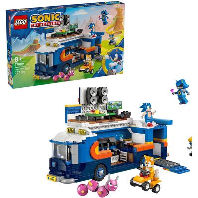 Lego Sonic The Team Sonic Command Truck Toy Gaming Merch 77006 ONE SIZE Patterned ONE SIZE Lego Sonic The Team Sonic Command Truck Toy Gaming Merch 77006 ONE SIZE Patterned ONE SIZE