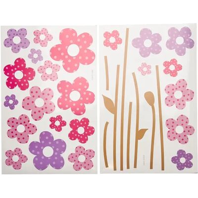 Magni Toys Magni Stickers Blomster ONE SIZE Patterned ONE SIZE Magni Toys Magni Stickers Blomster ONE SIZE Patterned ONE SIZE