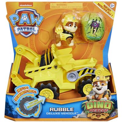 MAKI Paw Patrol Dino Deluxe Vehicles Rubble ONE SIZE Yellow ONE SIZE MAKI Paw Patrol Dino Deluxe Vehicles Rubble ONE SIZE Yellow ONE SIZE