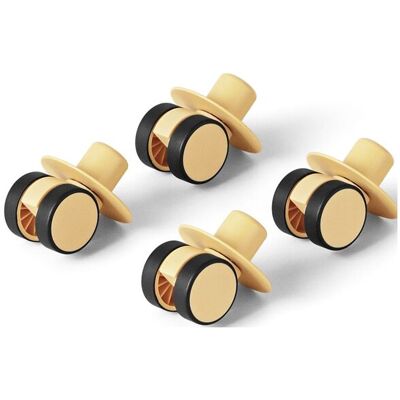 MODU 4X Swirly Wheels ONE SIZE Yellow ONE SIZE MODU 4X Swirly Wheels ONE SIZE Yellow ONE SIZE