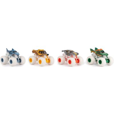 Monster Jam 1:64 4 Pack ONE SIZE Patterned ONE SIZE Monster Jam 1:64 4 Pack ONE SIZE Patterned ONE SIZE