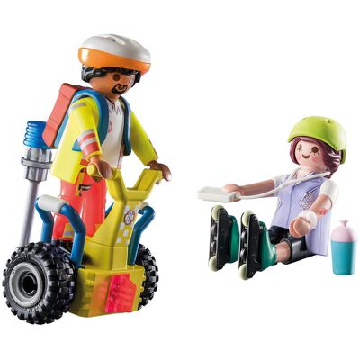 Playmobil Starter Pack – Redning Med Balance-Racer - 71257 ONE SIZE Patterned ONE SIZE Playmobil Starter Pack – Redning Med Balance-Racer - 71257 ONE SIZE Patterned ONE SIZE