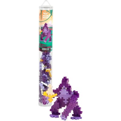Plus-Plus Gorilla / 100 Pcs Tube ONE SIZE Purple ONE SIZE Plus-Plus Gorilla / 100 Pcs Tube ONE SIZE Purple ONE SIZE