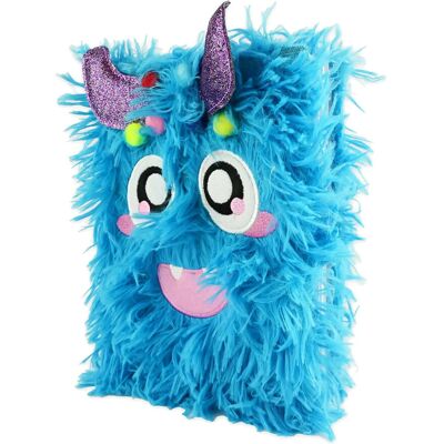 Robetoy Notebook Fluffy Happy Monster A5 ONE SIZE Blue ONE SIZE Robetoy Notebook Fluffy Happy Monster A5 ONE SIZE Blue ONE SIZE