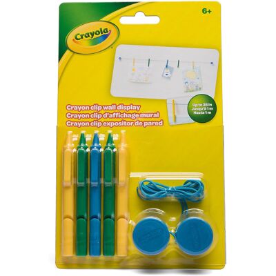 Crayola Clip Wall Display 3X 3X 3CM Patterned 3X 3X 3CM Crayola Clip Wall Display 3X 3X 3CM Patterned 3X 3X 3CM