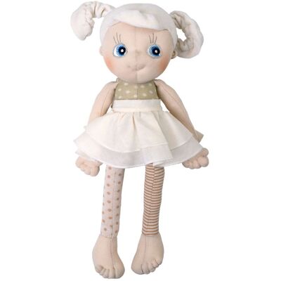 Rubens Barn EcoBuds Daisy økologisk dukke - 35cm - Myk, Håndlaget Rubens Barn EcoBuds Daisy økologisk dukke - 35cm - Myk, Håndlaget