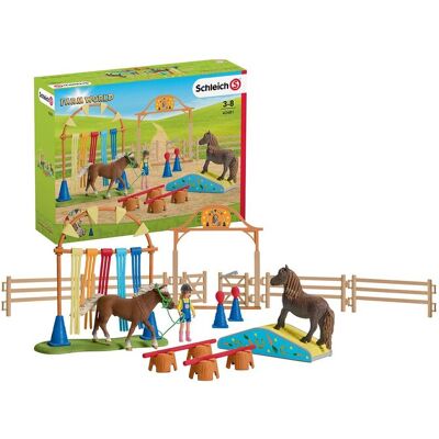 Schleich Pony Agility Training ONE SIZE Patterned ONE SIZE Schleich Pony Agility Training ONE SIZE Patterned ONE SIZE