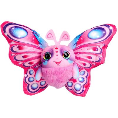 Simba Toys Fluffy Fly Butterfly Plush, Pink ONE SIZE Patterned ONE SIZE Simba Toys Fluffy Fly Butterfly Plush, Pink ONE SIZE Patterned ONE SIZE