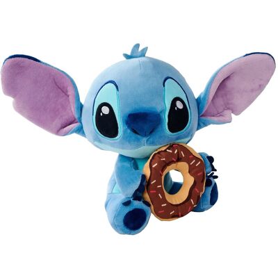 Simba Toys Disney Stitch With Doughnut Plush (25Cm) 25 CM Blue 25 CM Simba Toys Disney Stitch With Doughnut Plush (25Cm) 25 CM Blue 25 CM