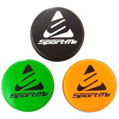 SportMe Soft Puck 3P ONE SIZE Patterned ONE SIZE SportMe Soft Puck 3P ONE SIZE Patterned ONE SIZE