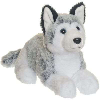 Teddykompaniet Husky L:18CM Grey L:18CM Teddykompaniet Husky L:18CM Grey L:18CM