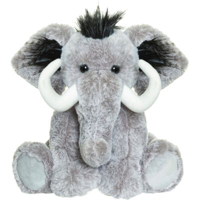 Teddykompaniet Mammoth, Max H:25CM Grey H:25CM Teddykompaniet Mammoth, Max H:25CM Grey H:25CM