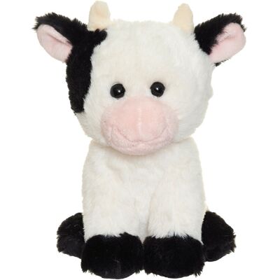 Teddy Farm Sittende ku kosedyr - gårdsdyr Teddy Farm Sittende ku kosedyr - gårdsdyr