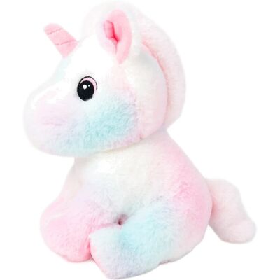 Teddykompaniet Unicorn, Rainbowcoloured, Pink 26 cm Pink 26 cm Teddykompaniet Unicorn, Rainbowcoloured, Pink 26 cm Pink 26 cm
