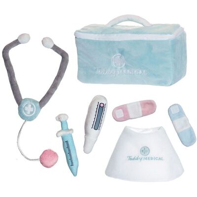 Teddykompaniet Teddy Medical, Playset 21.5X12X10.5 Blue 21.5X12X10.5 Teddykompaniet Teddy Medical, Playset 21.5X12X10.5 Blue 21.5X12X10.5