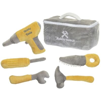 Teddykompaniet Teddy Tools, Playset 21.5X12X10.5 Grey 21.5X12X10.5 Teddykompaniet Teddy Tools, Playset 21.5X12X10.5 Grey 21.5X12X10.5