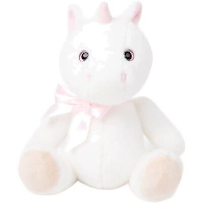 Teddykompaniet Unicorn, Elsie 20 cm White 20 cm Teddykompaniet Unicorn, Elsie 20 cm White 20 cm