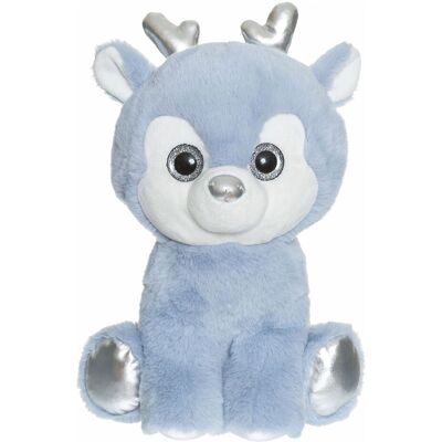 Teddykompaniet Deer, Tea, Teal 25 CM Blue 25 CM Teddykompaniet Deer, Tea, Teal 25 CM Blue 25 CM