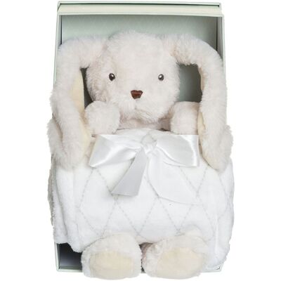 Teddykompaniet Baby Gavesett - Kosekanin & Fleecepledd Teddykompaniet Baby Gavesett - Kosekanin & Fleecepledd