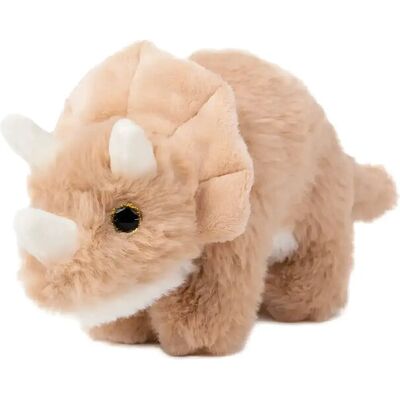 Teddykompaniet Dino, Triceratops, Aprikos, Liten 25 CM Orange 25 CM Teddykompaniet Dino, Triceratops, Aprikos, Liten 25 CM Orange 25 CM