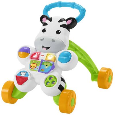 Fisher-Price Learn With Me Zebra Walker French Edition ONE SIZE Patterned ONE SIZE Fisher-Price Learn With Me Zebra Walker French Edition ONE SIZE Patterned ONE SIZE
