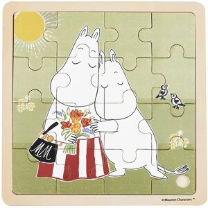 Barbo Toys Moomin - Wooden Square Puzzle - Hugs ONE SIZE Patterned ONE SIZE Barbo Toys Moomin - Wooden Square Puzzle - Hugs ONE SIZE Patterned ONE SIZE