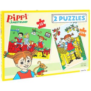 Barbo Toys Pippi - 2 Puzzles ONE SIZE Patterned ONE SIZE Barbo Toys Pippi - 2 Puzzles ONE SIZE Patterned ONE SIZE