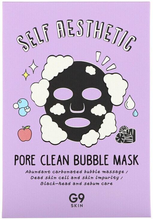 G9skin Self Aesthetic Pore Clean Bubble Mask